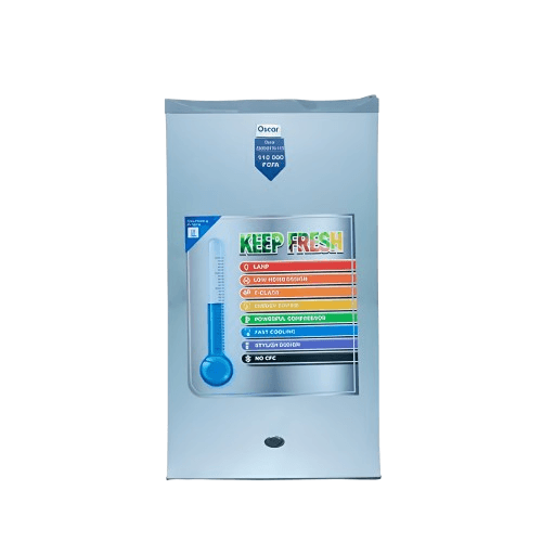 Mini réfrigérateur de chambre Oscar - 90 Litres - R115S - Gris