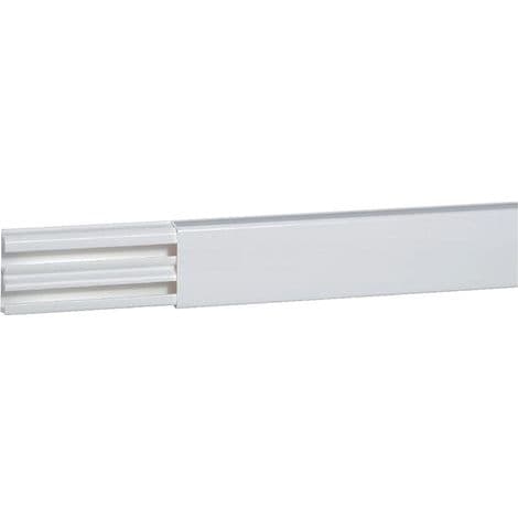 Goulotte Legrand – Moulure DLPlus 60x20mm 30114 – 3 compartiments – Blanc