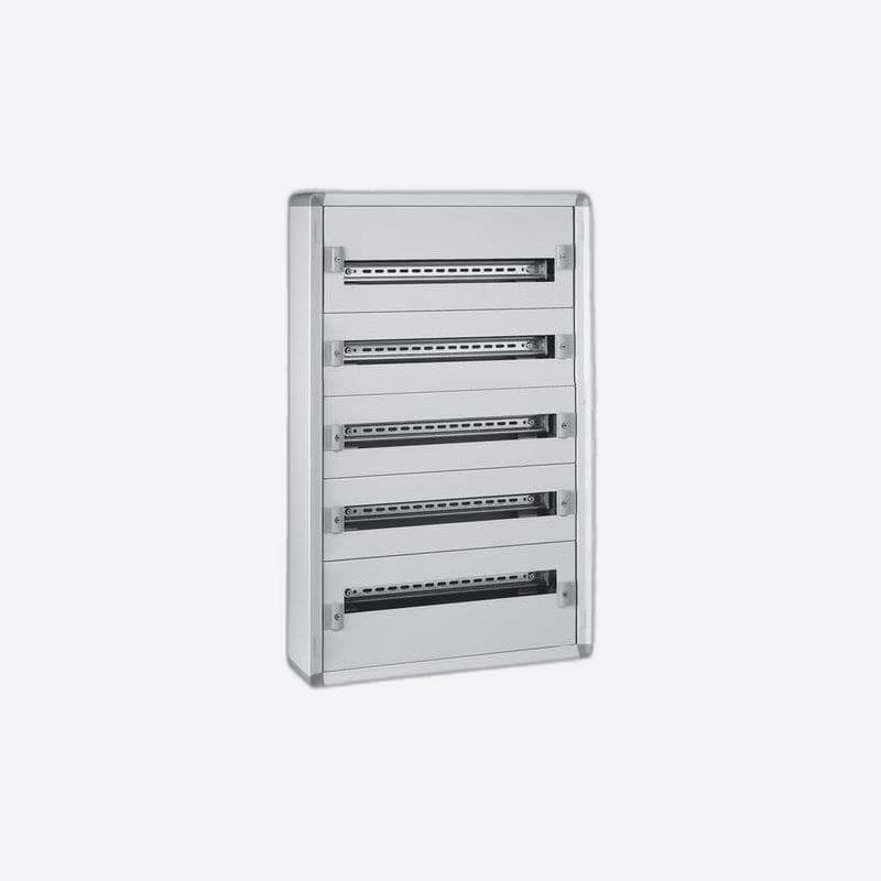 Coffret modulaire saillie XL³ 160 - 6 rangées isolant - 144 mod. - IP43 - Dimensions 1050x575x147mm